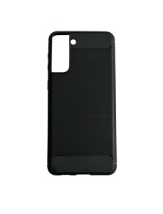 Черен калъф Top Carbon за Samsung S21 FE