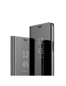 Черен Тефтер Clear View за Samsung A21s