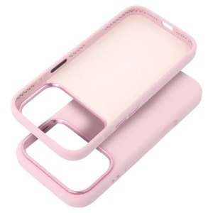 Case for iPhone 17 Forcell F-Protect Frame Premium compatible with Magsafe pink - Img 3