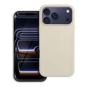 Case for iPhone 17 Pro Max Forcell F-Protect Frame Premium compatible with Magsafe antique white