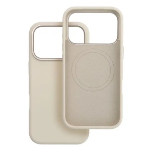 Case for iPhone 17 Pro Max Forcell F-Protect Frame Premium compatible with Magsafe antique white - Img 4