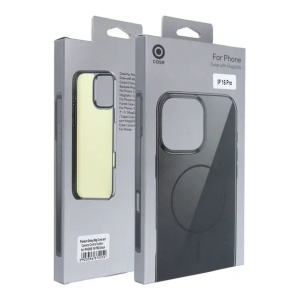 Case for iPhone 18 Pro Glossy Mag Cover compatible with MagSafe black - Img 7