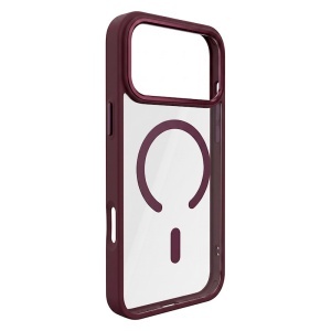 Color Clear Mag case for iPhone 18 Pro, череша - Img 3