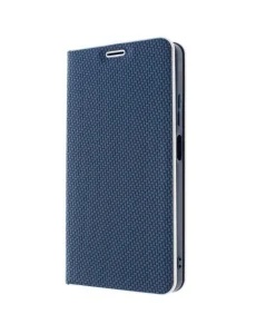 Kалъф тефтер син CARBON WITH FRAME за Samsung A25