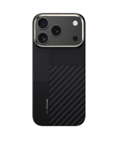 Kevlar Benks Case MagSafe за iPhone 17 Pro Max black с прецизни изрязвания за камера и бутони