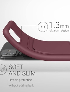 Бургунди кейс Card Case за Samsung A16