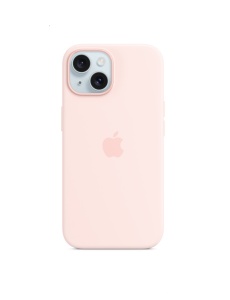 Елегантен Оригинален Калъф за iPhone 15 Светло розов
