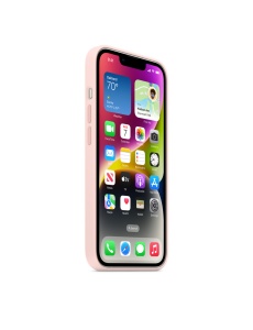 Елегантен светло розов Оригинален гръб за iPhone 14