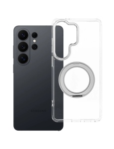 Кейс Frame Circle Stand за Samsung Galaxy S26 Ultra, съвместим с MagSafe – прозрачен