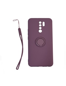 Лилав калъф Ring Silicone Venus за Xiaomi Redmi 9
