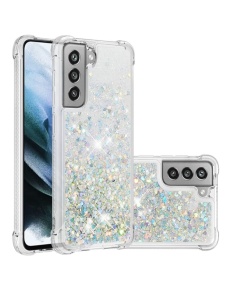 Нежен прозрачен плаващ калъф Floating Case за Samsung S21 FE