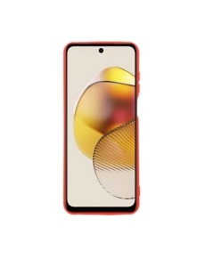 Оранжев силиконов калъф POLY за Motorola G13 G23