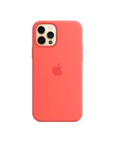 Оригинален Елегантен Калъф за iPhone 12 Pro Max Светло оранжево