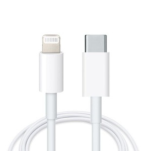 Оригинален кабел за IPHONE TYPE C към LIGHTNING за бърз пренос на данни