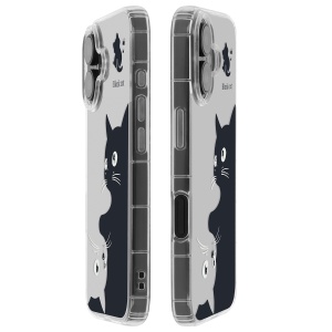 Прозрачен калъф с принт на котки Ultra Trendy Cat Case за Samsung Galaxy A15