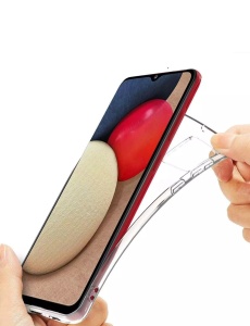 Прозрачен гръб TPU за Samsung A03s