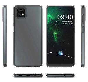 Прозрачен калъф TPU HQ за Samsung A22 5G със защита от удари и надрасквания