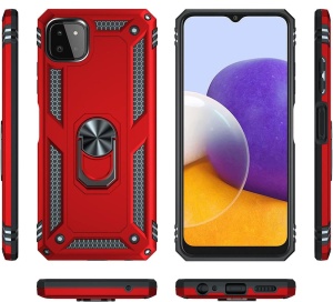 Противоударен червен кейс Zore за Samsung A22 5G