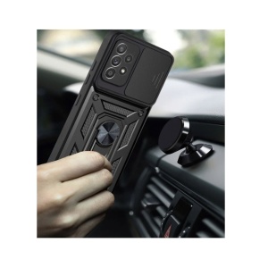 Противоударен черен гръб Camera Cover за Samsung A53
