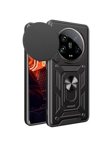 Противоударен черен калъф Camera Cover за Xiaomi 15 Ultra