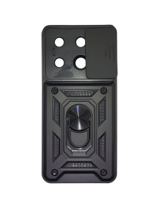 Противоударен черен калъф Camera Cover за Xiaomi Redmi Note 13 Pro 5G