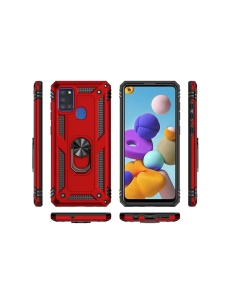 Противоударен черен гръб Zore за Samsung A21S
