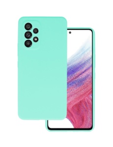 Светло зелен силиконов гръб POLY за Samsung A53