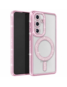 Светло Розов Гръб "Bling MagSafe" за Samsung Galaxy A17