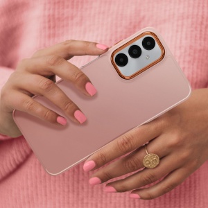Светло Розов гръб Satin Case за Samsung A05s със защита от удари и надрасквания