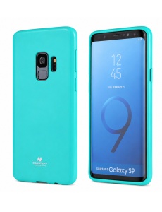 Силиконов Гръб Jelly Case в ментово зелено за Samsung S9