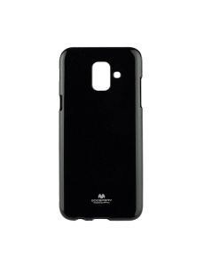 Силиконов Гръб Jelly Case в черно за Samsung A6 2018