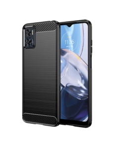 Силиконов гръб Top Carbon за Motorola Moto E22 E22i