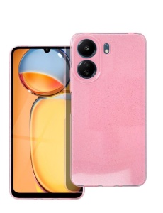 Силиконов калъф BLINK розов за Xiaomi Redmi 13C