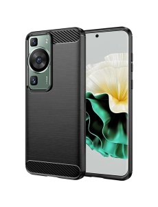 Силикон гръб Carbon за Huawei P60 P60 Pro