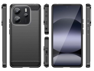 Силикон гръб Carbon за Xiaomi Redmi Note 14 4G