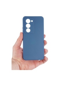 Син калъф Candy Color за Xiaomi Redmi 15 със защита от удари и надрасквания