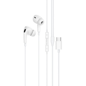 Слушалки BOROFONE BM80 PRO ELEGANT с микрофон Бели TYPE C от GSMprotect.bg