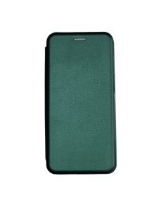 Тъмно зелен калъф тип тефтер за телефон MP Forcell за Samsung A12