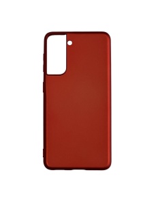 Тъмно червен калъф Candy Color за Samsung S21 FE