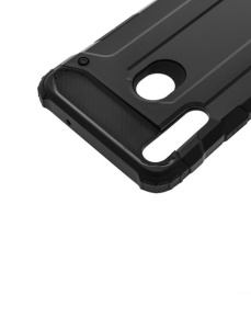 Удароустойчив черен гръб Bronya за Samsung Galaxy A20s