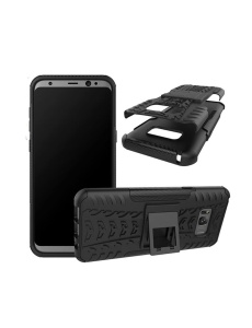 Удароустойчив черен гръб Bronya 2 за Samsung Galaxy S8