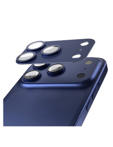 Цялостен протектор за камера в син цвят на iPhone 17 Pro - Img 2