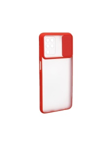 Червен калъф Camera Cover за Samsung A12