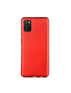 Червен калъф Candy Color за Samsung A02s