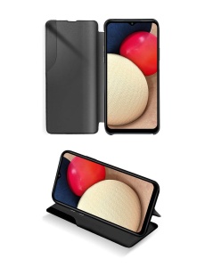 Червен кейс Smart View за Samsung A02s