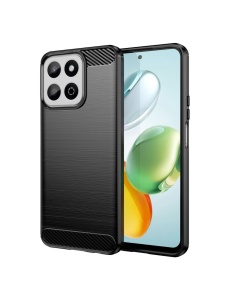 Черен калъф Toptel Carbon за Honor 200 Smart