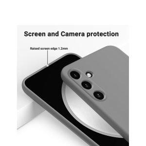 Черен силиконов калъф POLY за Samsung Galaxy S26 Ultra