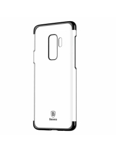 Baseus Electroplate PVC черен кант за Samsung S9 Plus