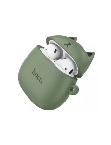 Bluetooth слушалки Hoco EW45 True wireless тъмно зелени