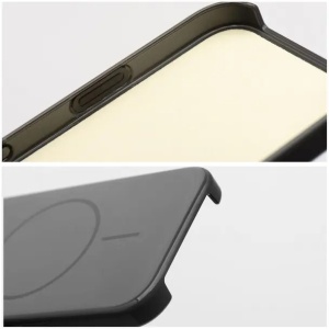 Case for iPhone 18 Pro Glossy Mag Cover compatible with MagSafe black - Img 4